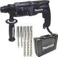 Produktbild: Makita HR2470BX40 Akku-Bohrhammer 2.7J 780W im Zubehör im Koffer 0088381850551