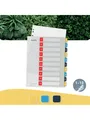 Produktbild: Leitz Cosy PC-beschriftbares Register 1-10, PP