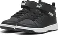 Produktbild: Puma Rebound V6 MID WTR AC+PS Uni Kinder Sneaker gefüttert 307979 01 schwarz , Schuhgröße:31 EU