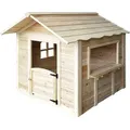 Produktbild: HOME DELUXE - Spielhaus DER GROßE PALAST - Natur ohne Bank - es Holz - Naturbelassen
