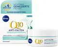 Produktbild: NIVEA Q10 Anti-Falten + Porenverfeinerung extra leichte Tagespflege (50 ml), straffende Tagescreme mit LSF 15, Gesichtspflege für Mischhaut mit Q10 und Algenextrakt