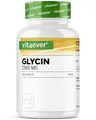 Produktbild: vit4ever Glycin - 365 Kapseln - Hochdosiert mit 2000 mg L-Glycin pro Tagesportion - Besonders hohe Reinheit - Ohne unnötige Zusatzstoffe - Vegan