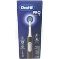 Produktbild: Oral B Pro Series 1 Elektrische Zahnbürste Schwarz 1 Oral 3D Reinigungsbürste (40,00) - Schwarz