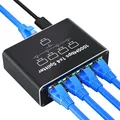 Produktbild: NEUTYPECHIC 4-Port Gigabit Ethernet Splitter 1000Mbps RJ45 LAN Switch Type-C