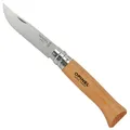 Produktbild: Opinel No. 8 Klappmesser Edelstahl Schnitzmesser Outdoor Bushcraft Taschenmesser