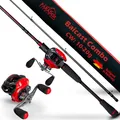 Produktbild: Paradox Fishing PX Hyper Baitcast Combo 2,10m I 10-20g I mit Hyper Cast Baitcast Rolle I Baitcast Rute Hecht – Baitcaster Combo
