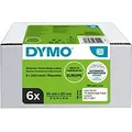Produktbild: Dymo LW 2093092 / 99014 Authentic Versand-/Namensschildetiketten Selbstklebend Weiß 54 x 101 mm 6 Rollen à 220 Etiketten