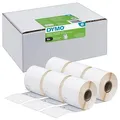 Produktbild: DYMO Etikettenrollen für Etikettendrucker S0722430 weiß, 54,0 x 101,0 mm, 6 x 220 Etiketten