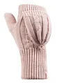 Produktbild: HEAT HOLDERS - Damen Thermo Fingerlose Handschuhe mit Fäustlinge Kappe | Winter Handschuhe mit Plüsch Fleecefutter (Einheitsgröße, Dusky Rosa)