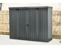 Produktbild: Gartenschrank Gr. II inkl. integrierte Doppelhaken, Ablagefächer 226 x 81 x 181