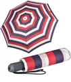 Produktbild: Knirps Damen Taschenschirm E.200 Duomatic Stripe - red