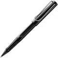 Produktbild: Lamy safari roll-ink black Tintenpatronenroller – zeitlos klassischer Stift mit ergonomischem Griff & Strichbreite M - Gehäuse aus robustem ASA-Kunststoff – inkl. Tintenpatrone T10 blau