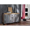 Produktbild: Sideboard Mango 145x40x85 natur bedruckt FACTORY #132