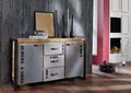 Produktbild: Industrial Factory #132 Sideboard Kommode Anrichte Mehrzweckschrank Massivholz