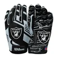 Produktbild: Wilson NFL Stretch Fit Adult Receiver Handschuhe - Team Las Vegas Raiders