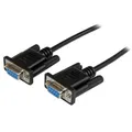 Produktbild: StarTech.com 2M BLACK DB9 NULL MODEM CABLE