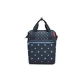 Produktbild: KlickFix Asista Teile fürs Rad Unisex – Erwachsene KLICKfix Roomy GT Gepäckträgertasche, Blau, 25x40x17cm