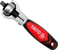 Produktbild: YATO Drehkopfratsche Ratsche Knarre 180° Schwenkkopf 1/4' für Bits und Steckschlüssel
