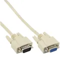 Produktbild: InLine® VGA Verlängerung, 15pol HD Stecker / Buchse, 5m