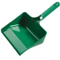 Produktbild: Kehrschaufel Haug eckig, ohne Lippe grün mit Besenkamm, geeignet nach HACCP & lebensmittelecht 1773