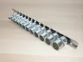 Produktbild: Steckschlüsseleinsätze Zoll -Abmessungen 12 Stück 1/4