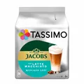 Produktbild: Tassimo Jacobs Typ Latte Macchiato Weniger Süß Milchkaffee Kaffee 8 Portionen
