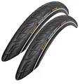 Produktbild: 2X Continental Ride City 42-622 Reflex 28x1.60 Reifen Mantel Decke Fahrradreifen