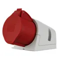 Produktbild: REV CEE Wandsteckdose - Starkstrom Steckdose, 400VAC, 32A, 5-polig, 3Ph + N + PE, IP44, rot