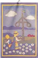 Produktbild: Handtuch / Küchentuch -Svensk Sommar- Mehrfarbig, 35x50 cm (Ekelund Schweden)