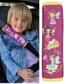 Produktbild: HECKBO 1x Kinder Auto Gurtpolster Gurtschutz mit Fee Feen Motiv - Mädchen Sicherheitsgurt Polster für Kinder und Babys- Ideal für jeden Gurt Autositzerhöhungen Kinder Fahrradanhänger Fahrrad