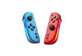 Produktbild: Wigento Handyhülle Für Nintendo Switch Split Controller Hall Joysticks RGB Rot Blau, Hall Effect Joysticks, 6-Achsen-Sensor, RGB-Beleuchtung