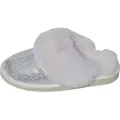Produktbild: Lammfell Hausschuhe - MALIBU GLITZER - Schuhgröße: EUR 42 | Farbe: Weiß - Weiß - 42