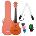 Produktbild: CASCHA HH 2289 Carbon Konzert Orange Ukulelenset