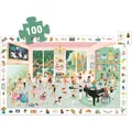 Produktbild: Djeco Wimmelpuzzle Die Tanzschule 100 Teile (100 Teile) (54257454)