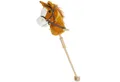 Produktbild: BIECO Steckenpferd Steckenpferd Kinder Brownie Hobby Horse Pferde Steckenpferd Rollen