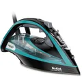 Produktbild: Tefal FV9844 Ultimate Pure - Dampfbügeleisen - schwarz/türkis