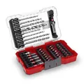 Produktbild: Einhell Bohrer-Bit-Set M-Case Uni, 108763, 39-teilig, Schlitz, Kreuz, Torx, Bohrer etc.