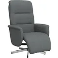 Produktbild: vidaXL Relaxsessel mit Fußteil Dunkelgrau Stoff 356562