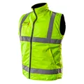 Produktbild: 5907558421798 Bezrękawnik roboczy, dwustronny, jedna strona odblaskowa, żółta, r