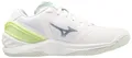 Produktbild: Mizuno Wave Stealth Neo Handballschuhe Damen weiß patinagrün Gr 42,5