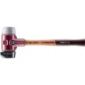 Produktbild: SIMPLEX-Schonhammer, Gummikomposition, mit Standfuß/TPE-mid; mit Tempergussgehäuse und hochwertigem Holzstiel | D=60 mm | 3023.260