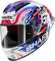 Produktbild: Shark Aeron GP Replica Zarco GP de France Helm, weiß/lila, XS (53/54)