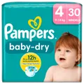 Produktbild: Pampers Baby-Dry Windeln Gr.4 9-14kg 30 Stück