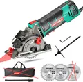 Produktbild: Hychika Mini-Kreissäge 500 W mit 3 Sägeblättern