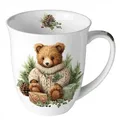 Produktbild: Ambiente Porzellan Tasse Teddybär ca 400 ml Becher