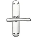 Produktbild: Grundmann - Fenstertrieb Elegant 520 - Gerade, Ohne Vk, Alu Poliert, 1 Stück Fenstergriff