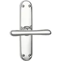 Produktbild: GRUNDMANN Fenstergriff ELEGANT 520 - gerade, ohne VK, Alu poliert, 1 Stk