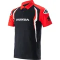 Produktbild: Alpinestars Honda Polo Shirt, schwarz-rot, Größe 2XL für Männer