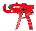 Produktbild: ROTHENBERGER Industrial Kunststoffrohrabschneider Ø 0–36 mm, Rohrschneider für Kunststoff- & Mehrschicht-Verbundrohre, für Sanitär & Heizung, rostfreie Stahlklinge, mit automatischem Klingenzurückzug