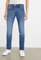 Produktbild: Jack & Jones Slim-fit-Jeans JJIGLENN mit Used-Look und Stretchkomfort Abriebeffekte, modisch, slim fit, Baumwollmischung